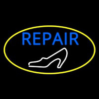White Sandal Blue Repair Neontábla