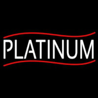 White We Buy Platinum Neontábla