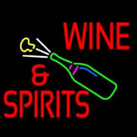 Wine And Spirits Neontábla