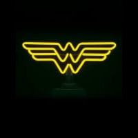 Wonder Woman Desktop Neontábla