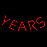 Years Neontábla