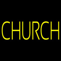 Yellow Church Neontábla