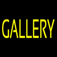 Yellow Gallery Neontábla