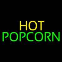 Yellow Hot Green Popcorn Neontábla