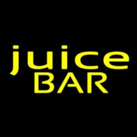 Yellow Juice Bar Neontábla