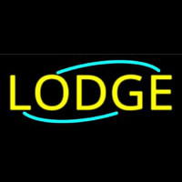 Yellow Lodge Neontábla