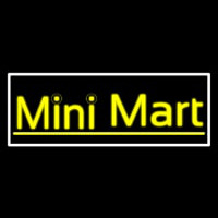 Yellow Mini Mart Neontábla