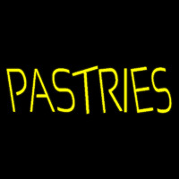 Yellow Pastries Neontábla