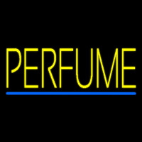 Yellow Perfume Blue Line Neontábla
