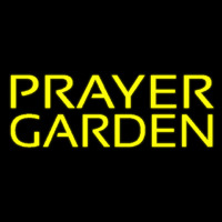 Yellow Prayer Garden Neontábla
