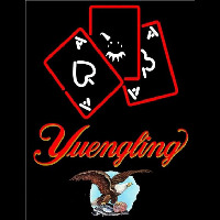 Yuengling Ace And Poker Beer Sign Neontábla