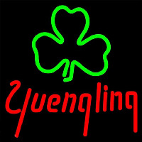 Yuengling Green Clover Beer Sign Neontábla
