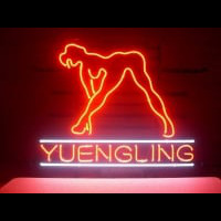 Yuengling Live Nudes Girl Neontábla