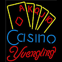 Yuengling Poker Casino Ace Series Beer Sign Neontábla