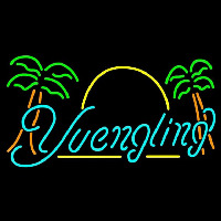 Yuengling Sun Palm Trees Beer Sign Neontábla